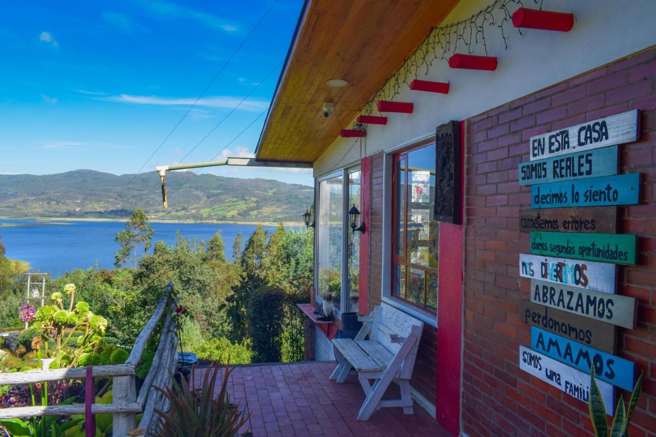 Villa Santa Helena Guatavita Exteriör bild