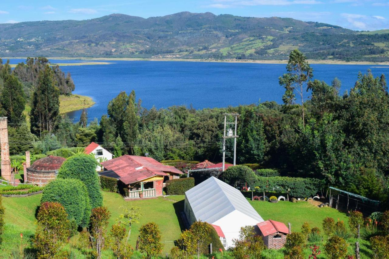 Villa Santa Helena Guatavita Exteriör bild